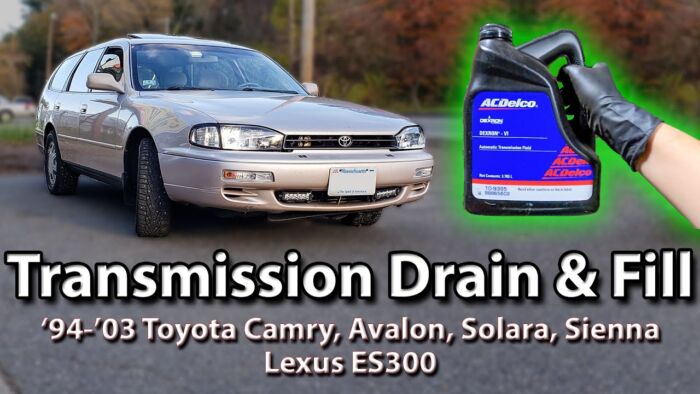 How to Change the Transmission Fluid on a 2003 Toyota